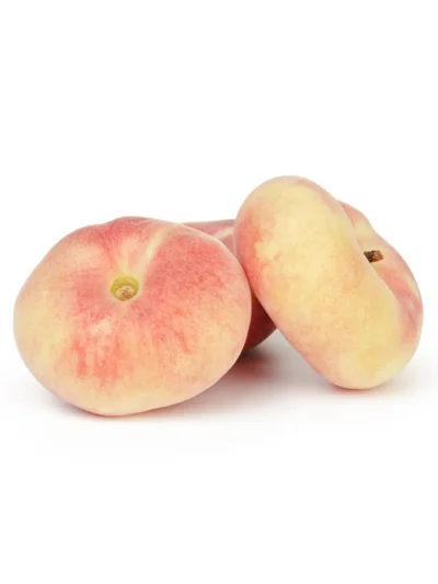 Juicy Organic Ripe Flat Peach